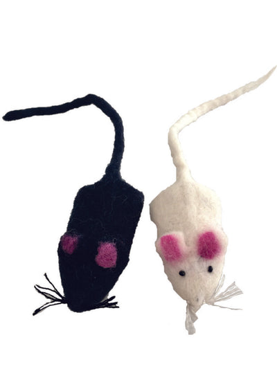 Mice Finger Puppets (Ratón blanco)
