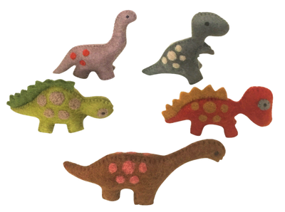 Dinosaurios Natural 5pc