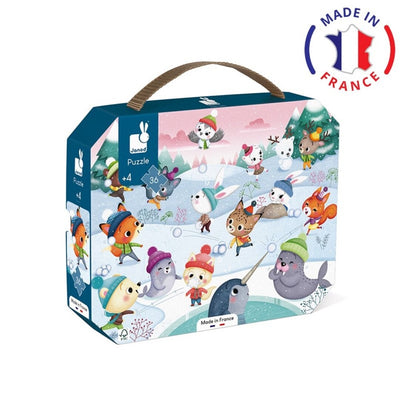 PUZLE- FIESTA EN LA NIEVE - 36 PZAS