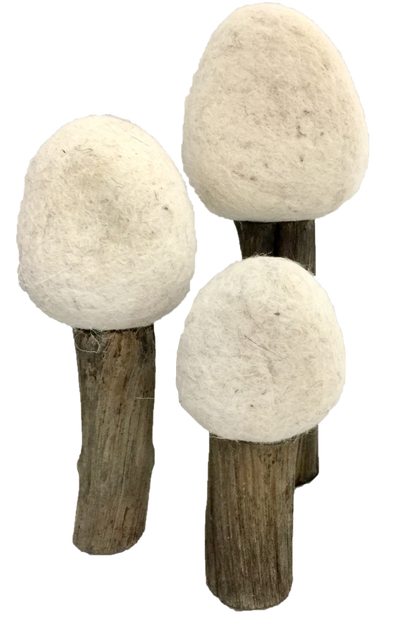 Earth Winter Trees/ 3pc