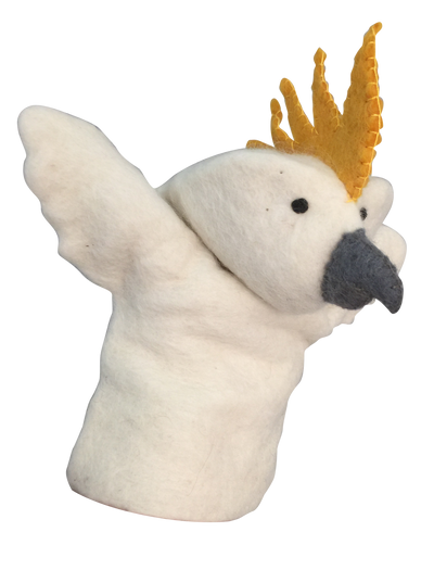 Hand Puppet Cockatoo