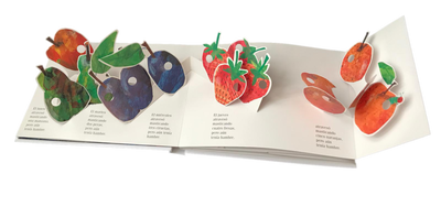 LA PEQUEÑA ORUGA GLOTONA  - DESPLEGABLE- MEDIANO