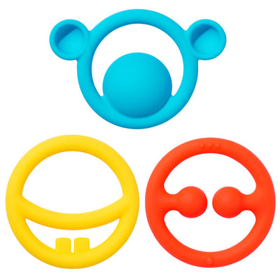 Mordedores Nigi, nagi y nogi colores primarios