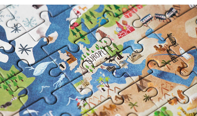 Discover the world Pocket Puzzle