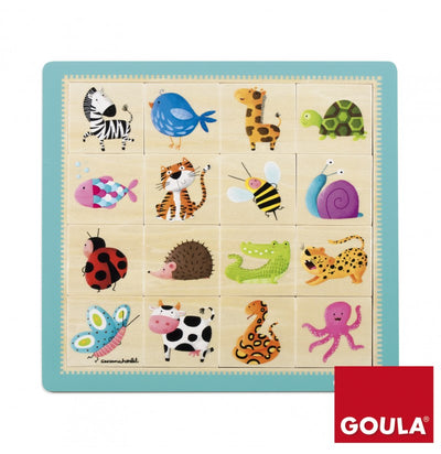 Puzzle a partir de 1 año Animales domesticos Goula (71737)