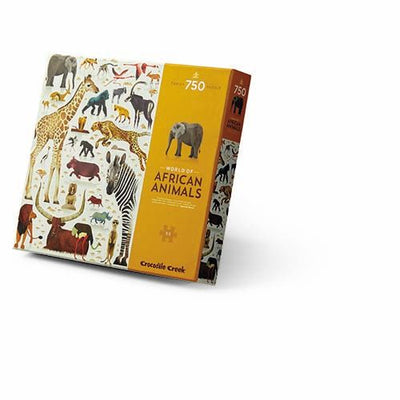 Boxed World of African Animals 750 pc